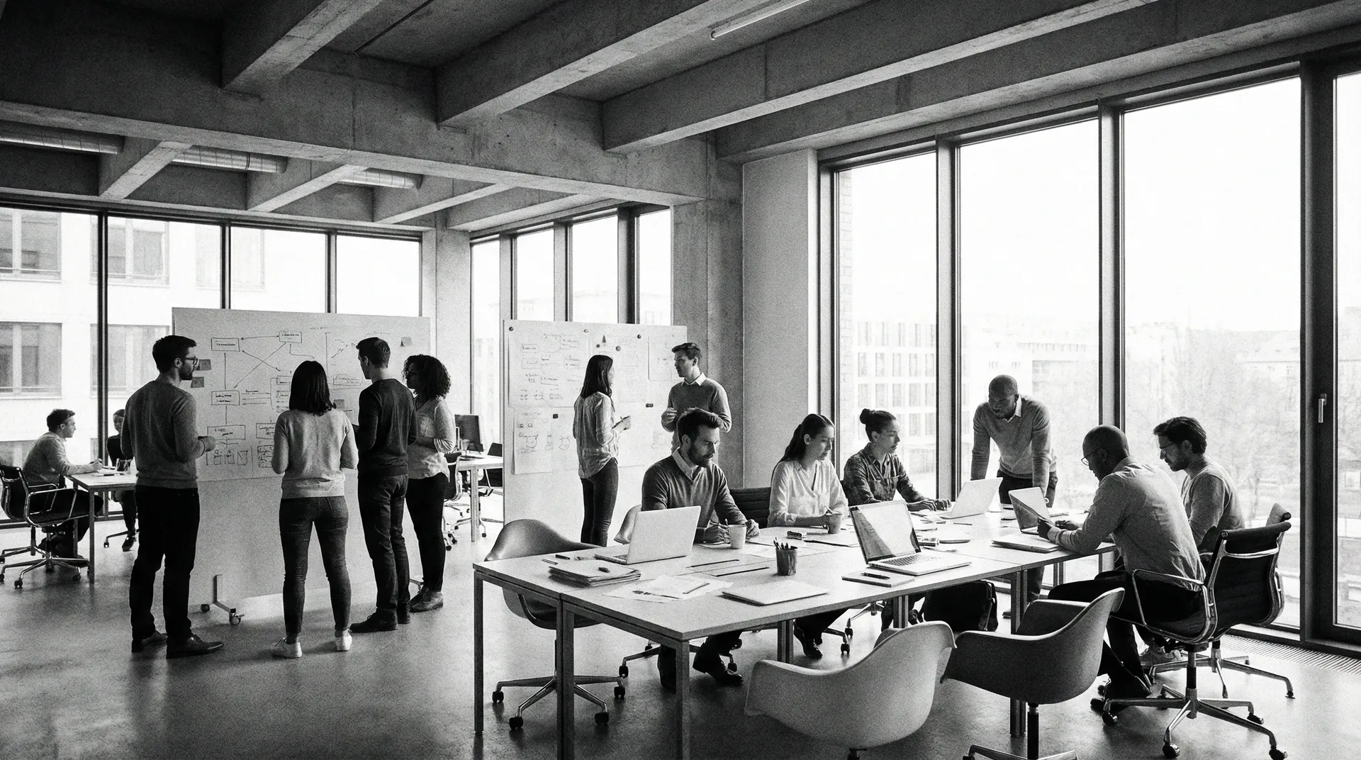 Smart Commerce Team im Büro