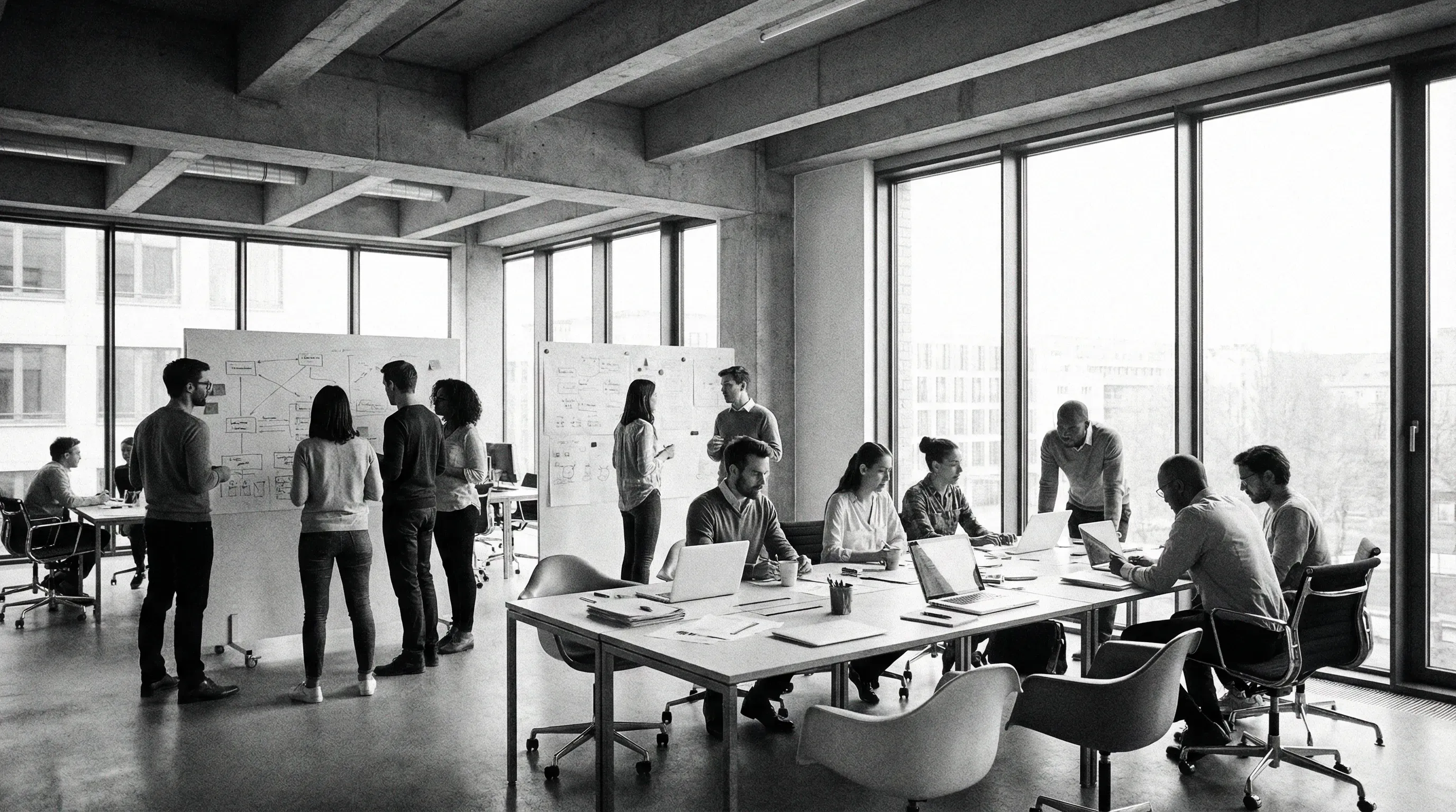 Smart Commerce Team im Büro