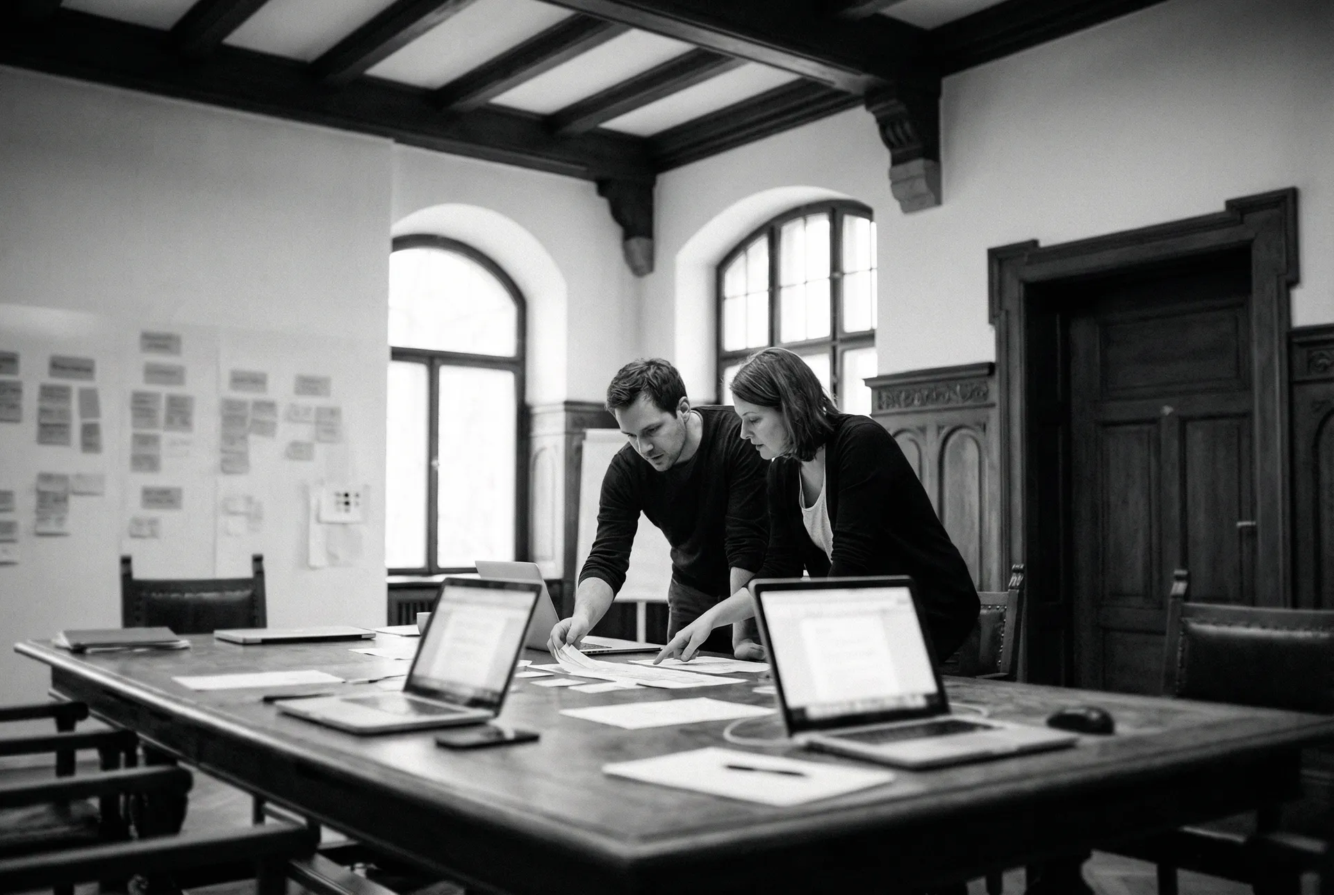 Platforms – Team-Kollaboration in historischem Gebäude