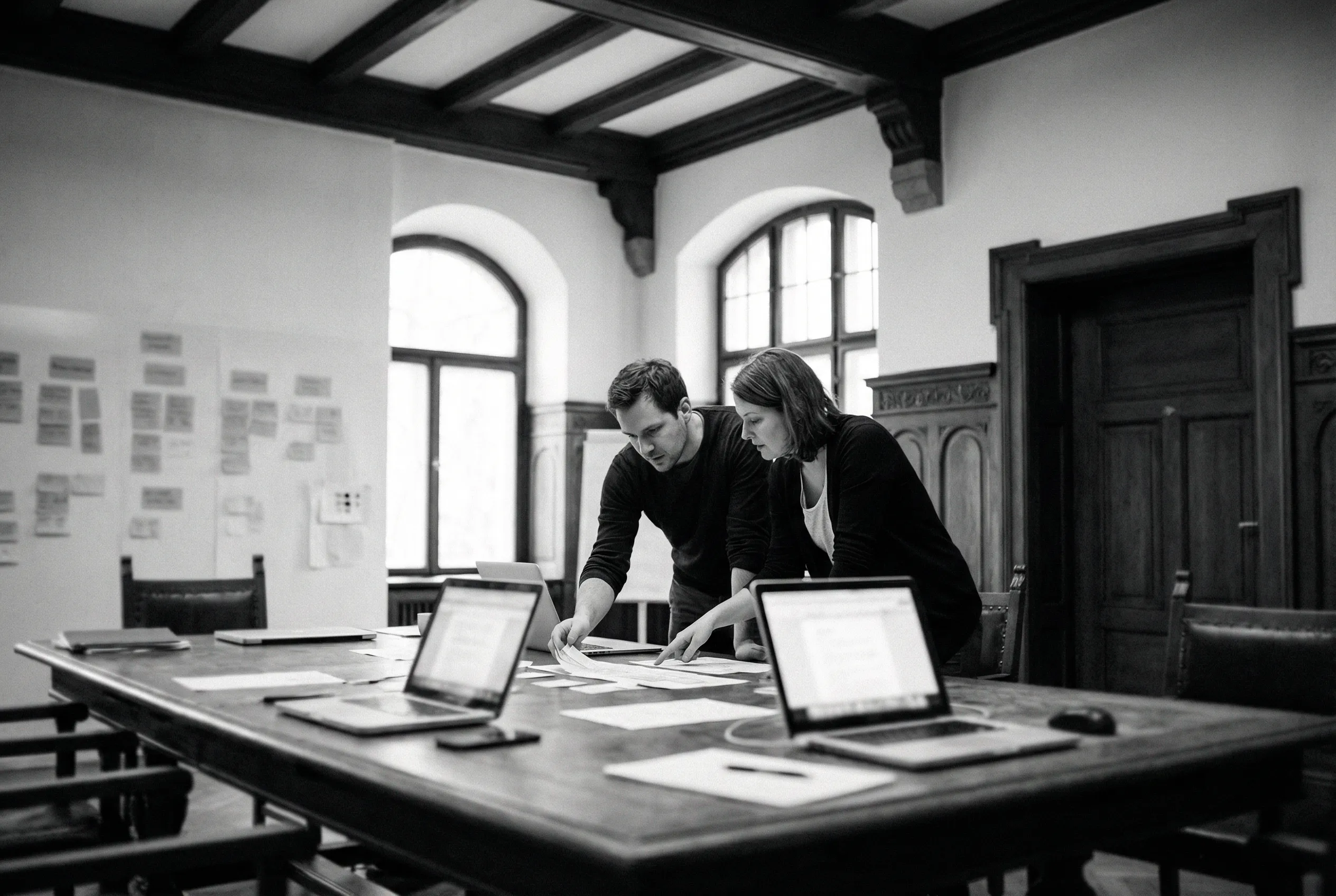 Platforms – Team-Kollaboration in historischem Gebäude